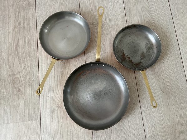 Koperen koekenpannen