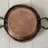 Koperen paella pan