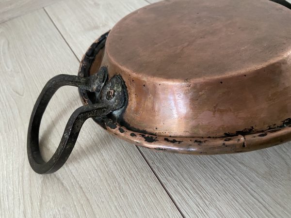 Koperen paella pan