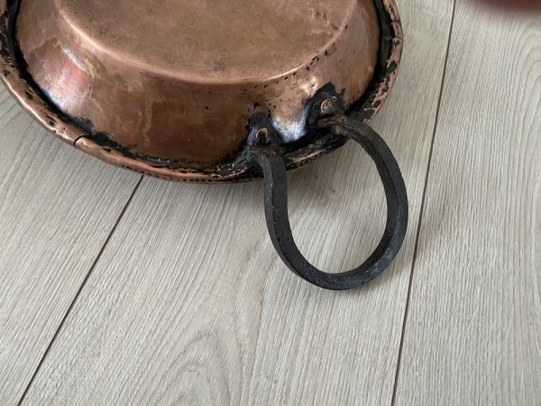 Koperen paella pan