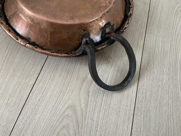 Koperen paella pan