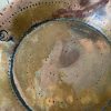 Koperen paella pan