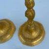 Stel verguld bronzen kandelaars