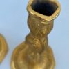 Stel verguld bronzen kandelaars