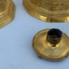 Stel verguld bronzen kandelaars