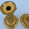 Stel verguld bronzen kandelaars