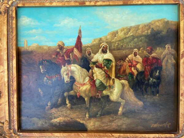 "LEBRUN" Arabische cavalerie ruiters.