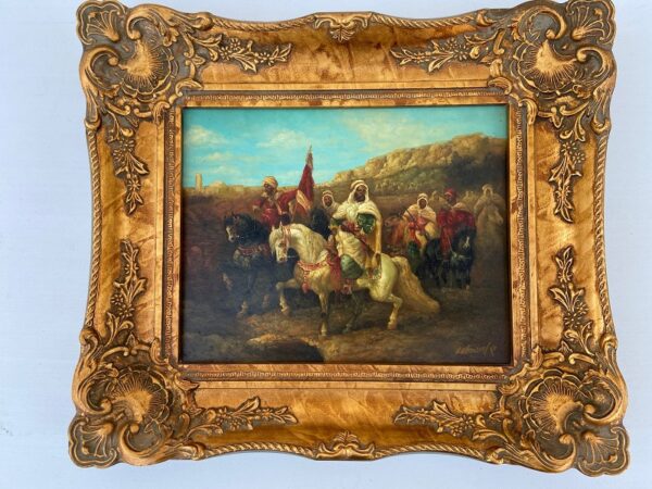 "LEBRUN" Arabische cavalerie ruiters.