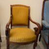 Twee mahonie houten stoelen, c.a. 1830.