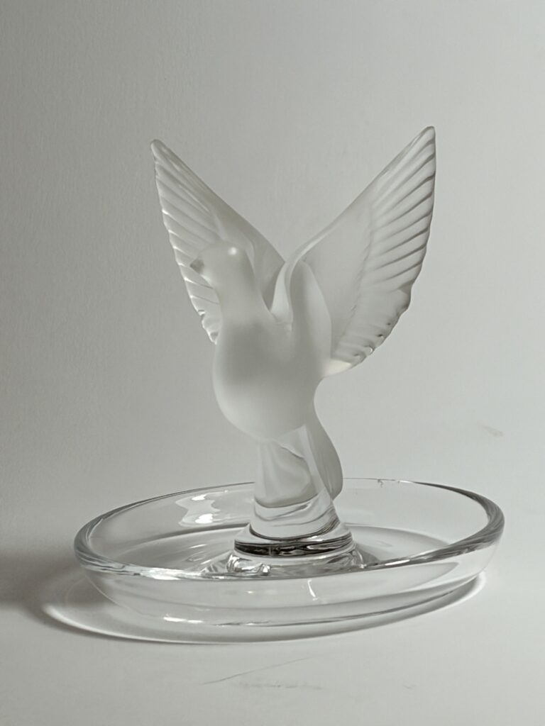 Lalique "Thalie" zwaan – ringenhouder / sierstuk – puntgaaf