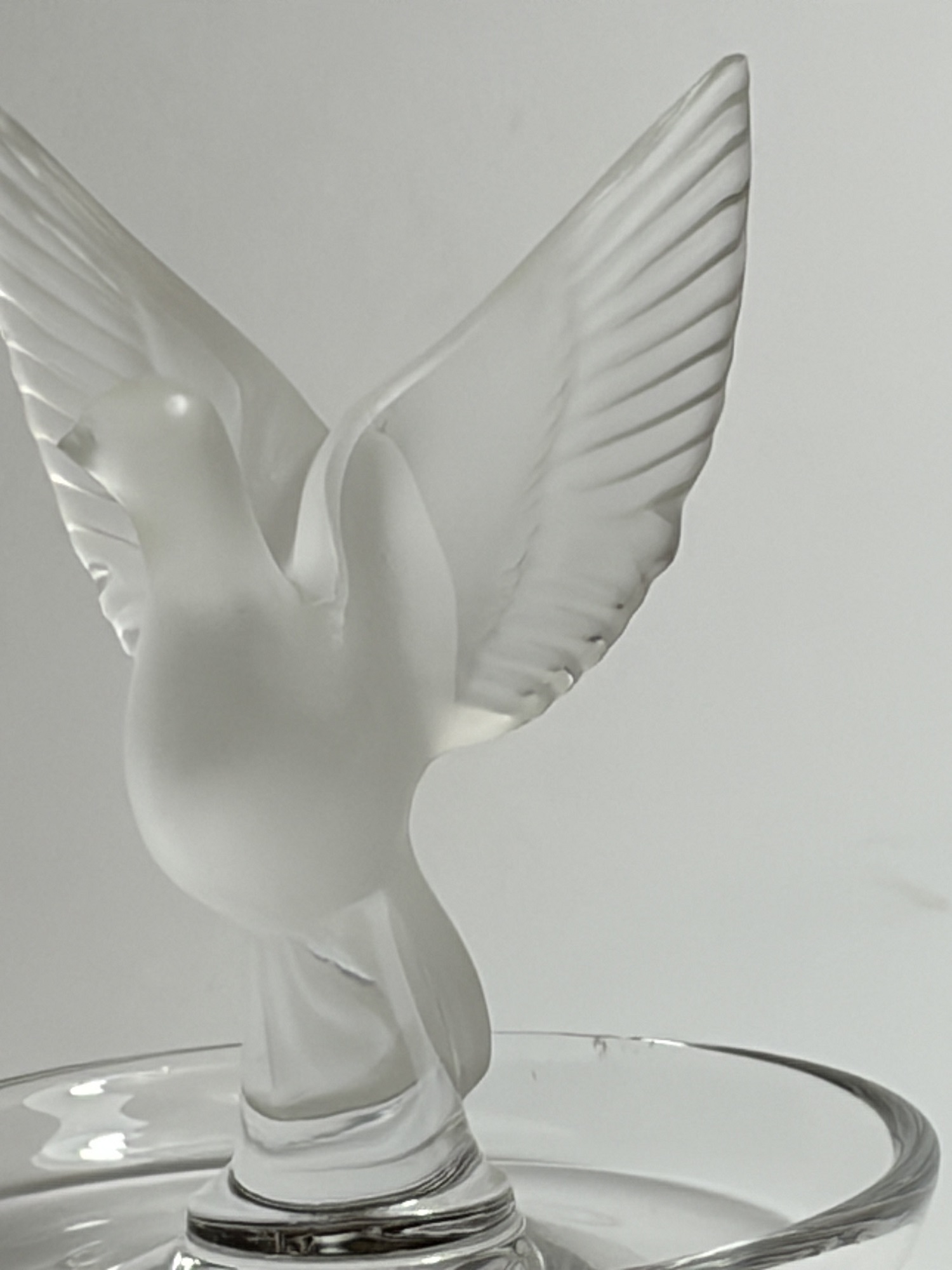 Lalique "Thalie" zwaan – ringenhouder / sierstuk – puntgaaf - Afbeelding 2