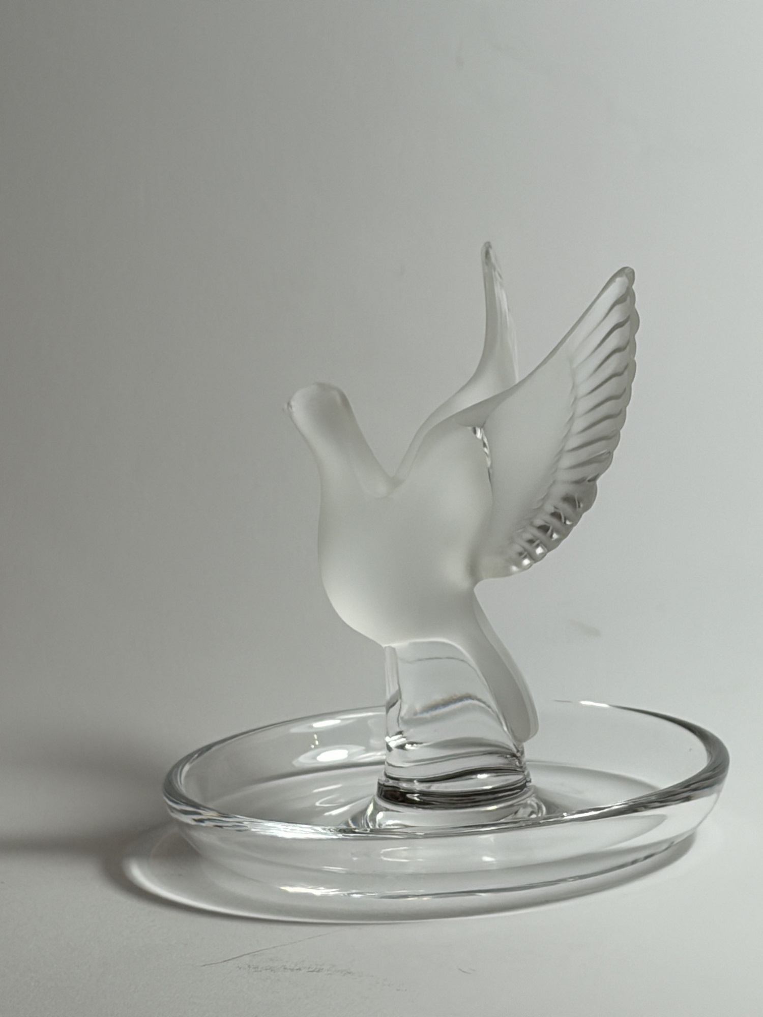 Lalique "Thalie" zwaan – ringenhouder / sierstuk – puntgaaf - Afbeelding 7