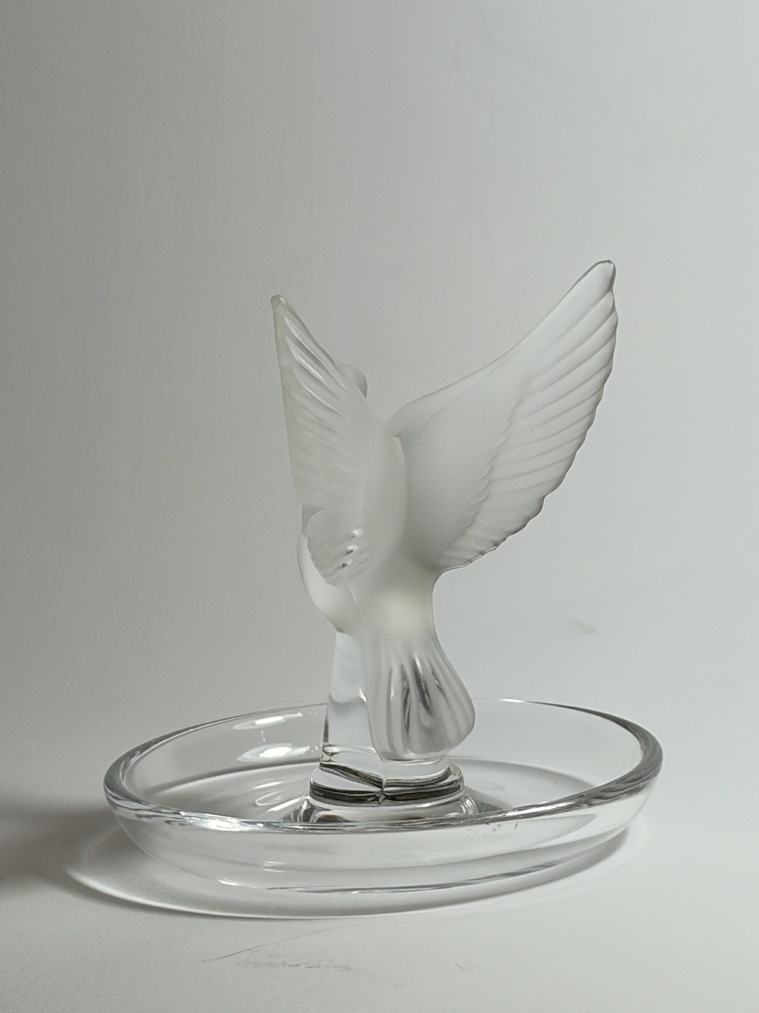 Lalique "Thalie" zwaan – ringenhouder / sierstuk – puntgaaf - Afbeelding 3