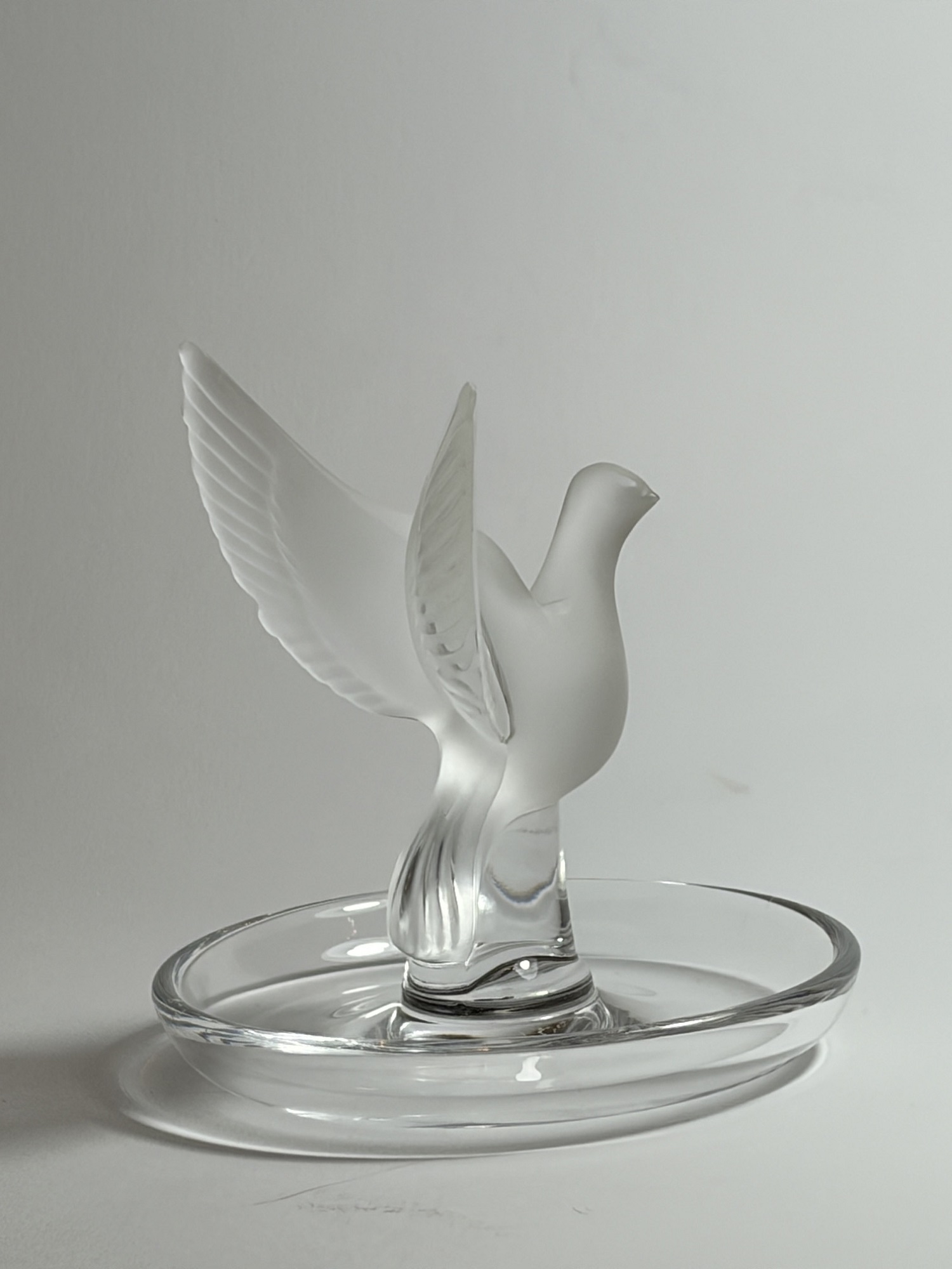 Lalique "Thalie" zwaan – ringenhouder / sierstuk – puntgaaf - Afbeelding 4