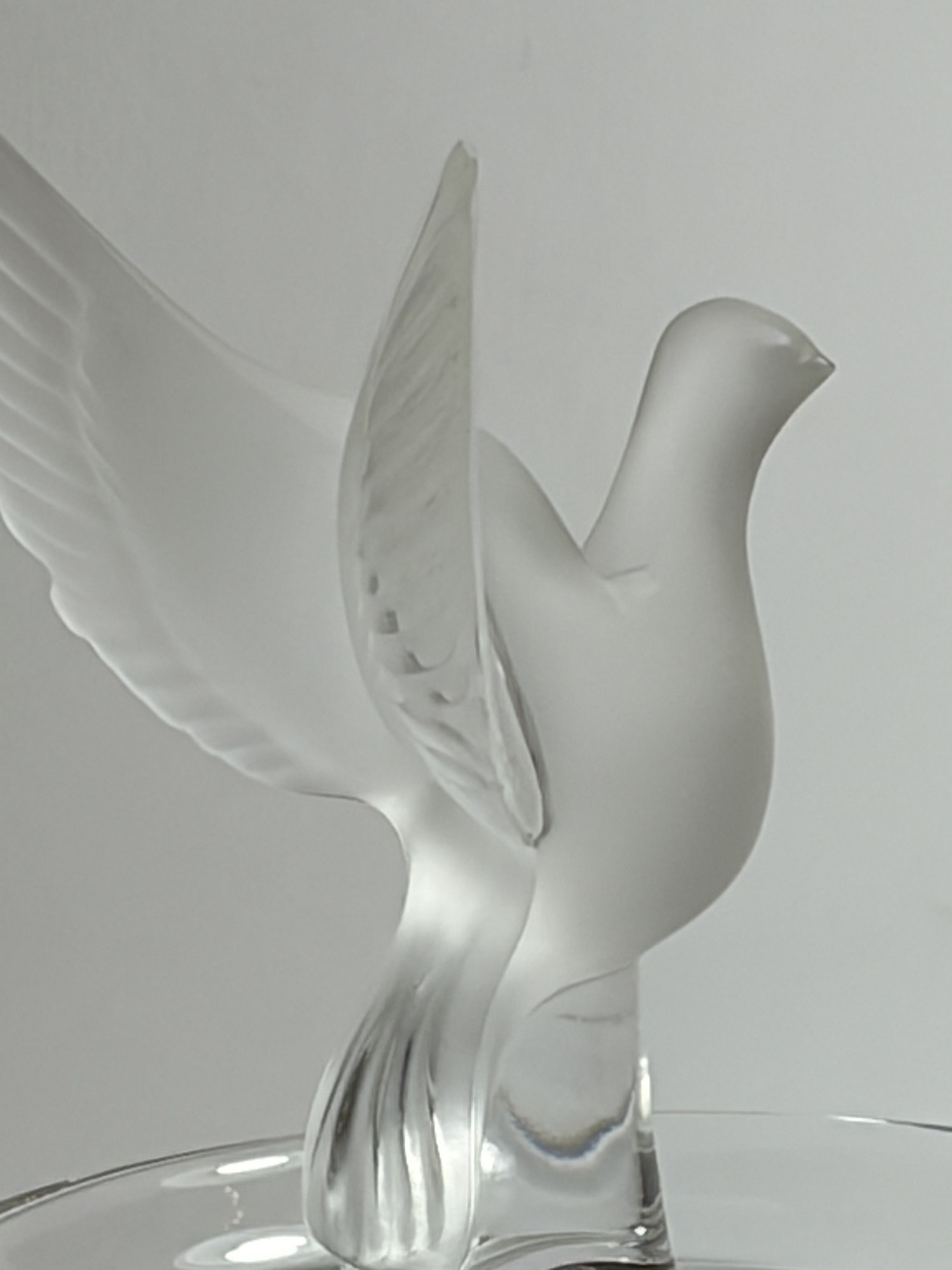 Lalique "Thalie" zwaan – ringenhouder / sierstuk – puntgaaf - Afbeelding 5