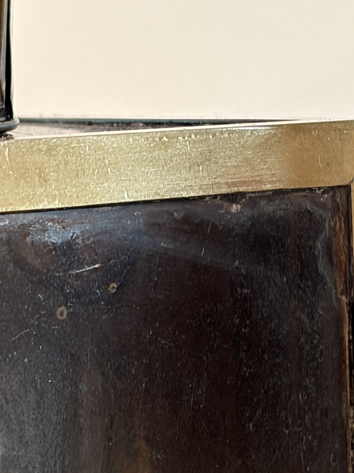 Paar messing palboom tafellampen, stijl Maison Jansen - Frankrijk, jaren '70 - Afbeelding 15