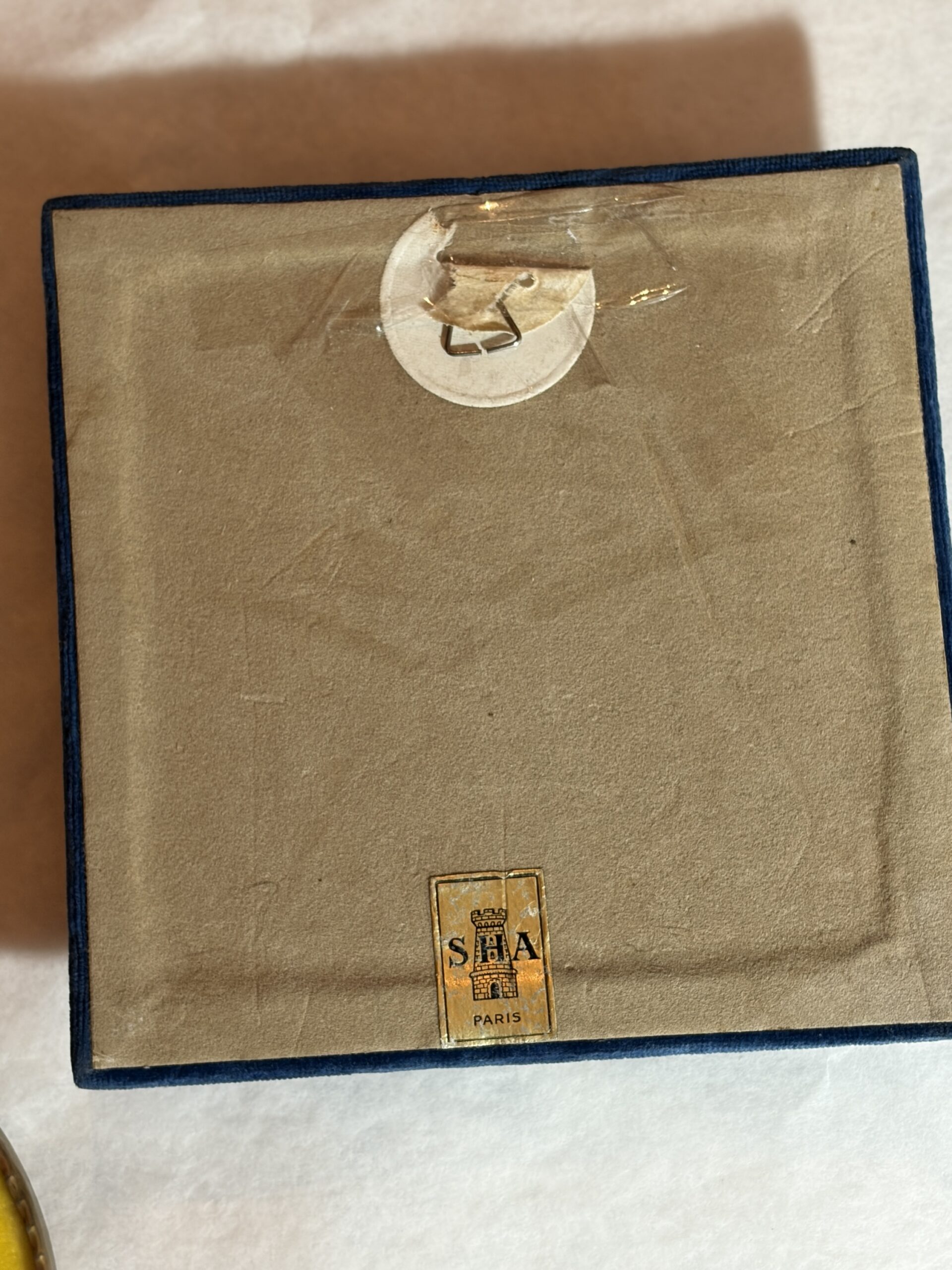 Set van 3 vintage vlinderlijstjes onder bol glas – messing montuur – jaren 1960/70 - Afbeelding 13