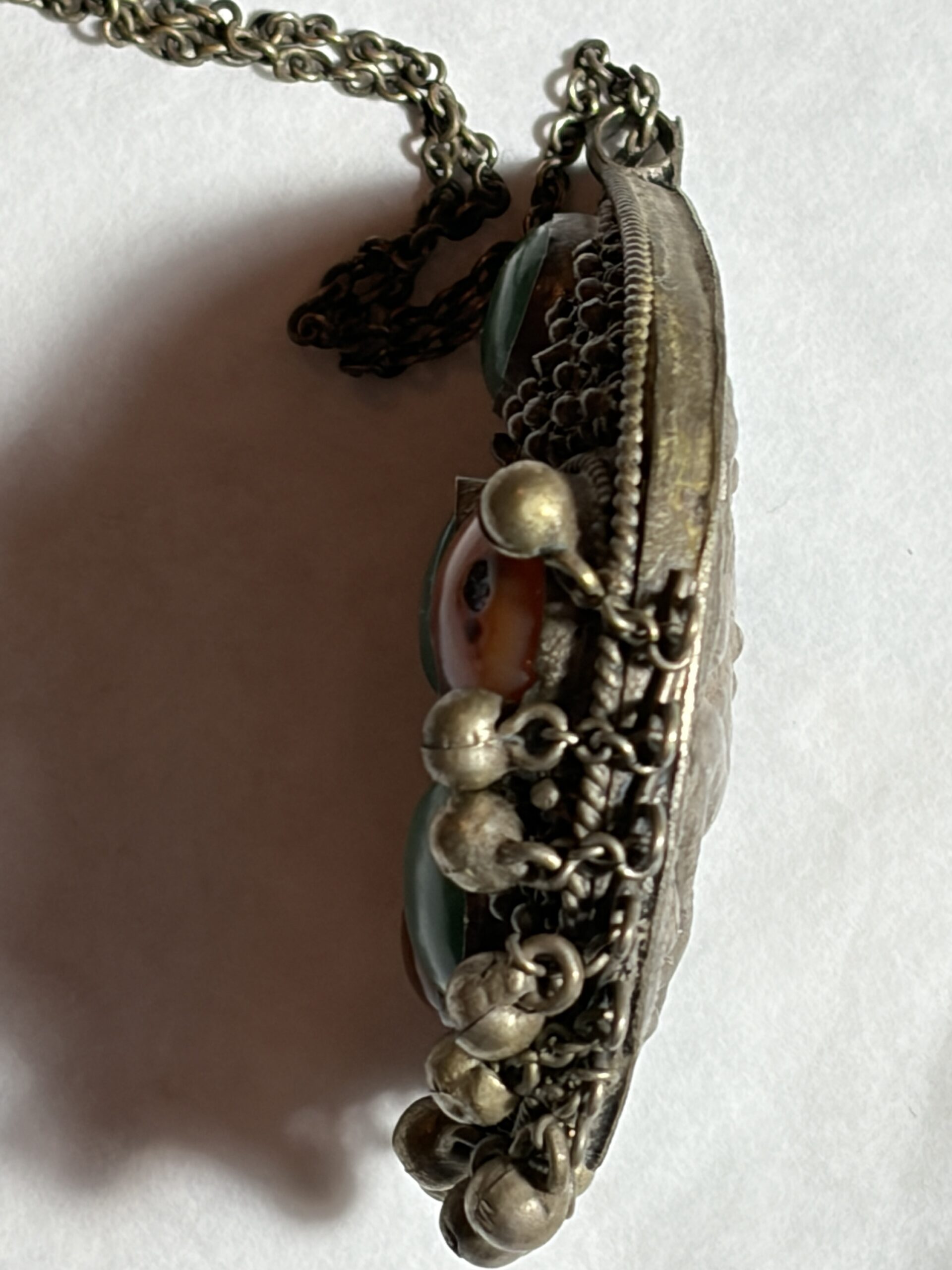 Antieke tribale hanger — Rajasthan/Noord-India, dubbelzijdig - Afbeelding 12