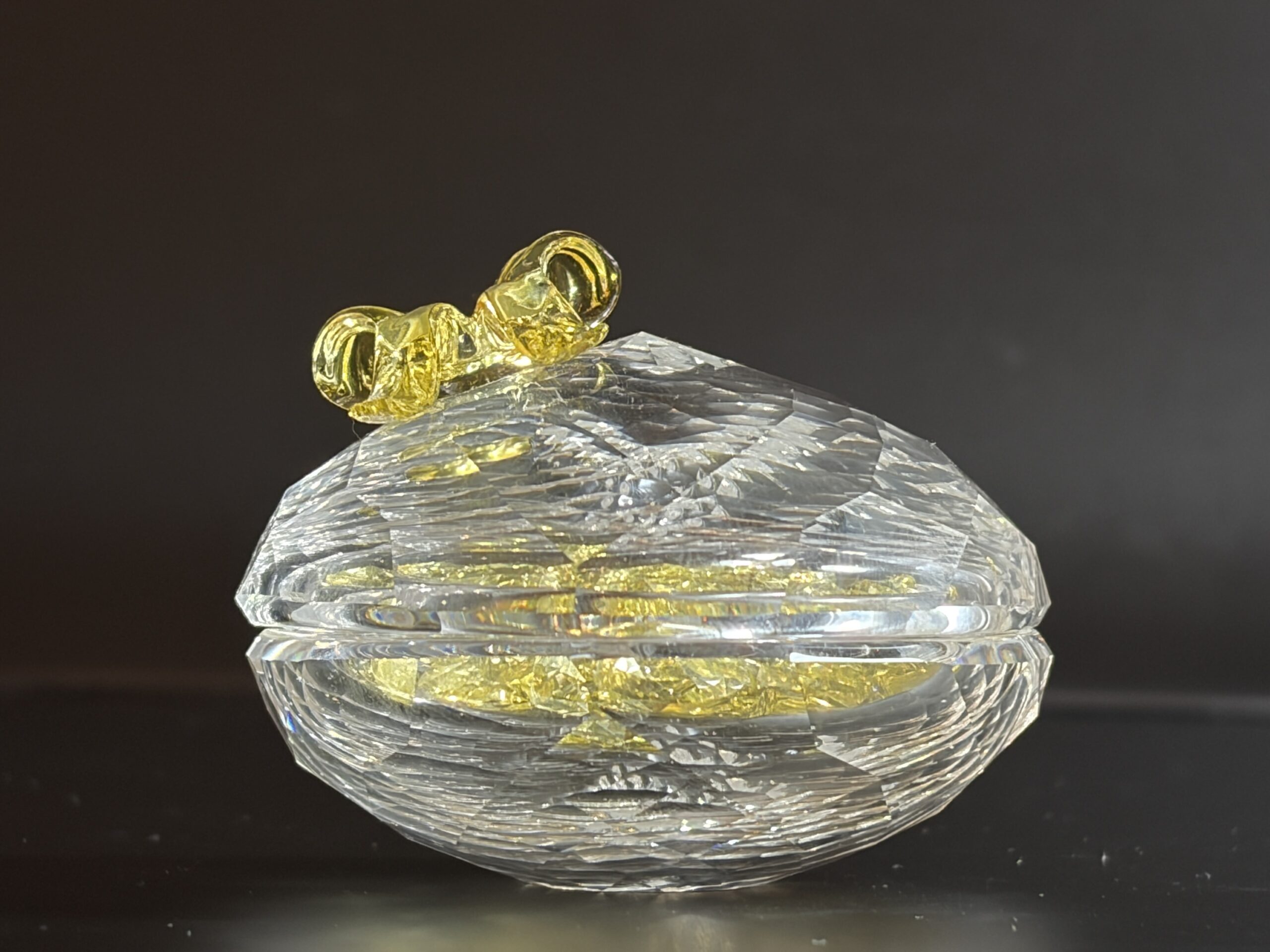 Prachtig Swarovski Kristallen Hart – Vol met Fonkelende Gele Hartjes! - Afbeelding 3