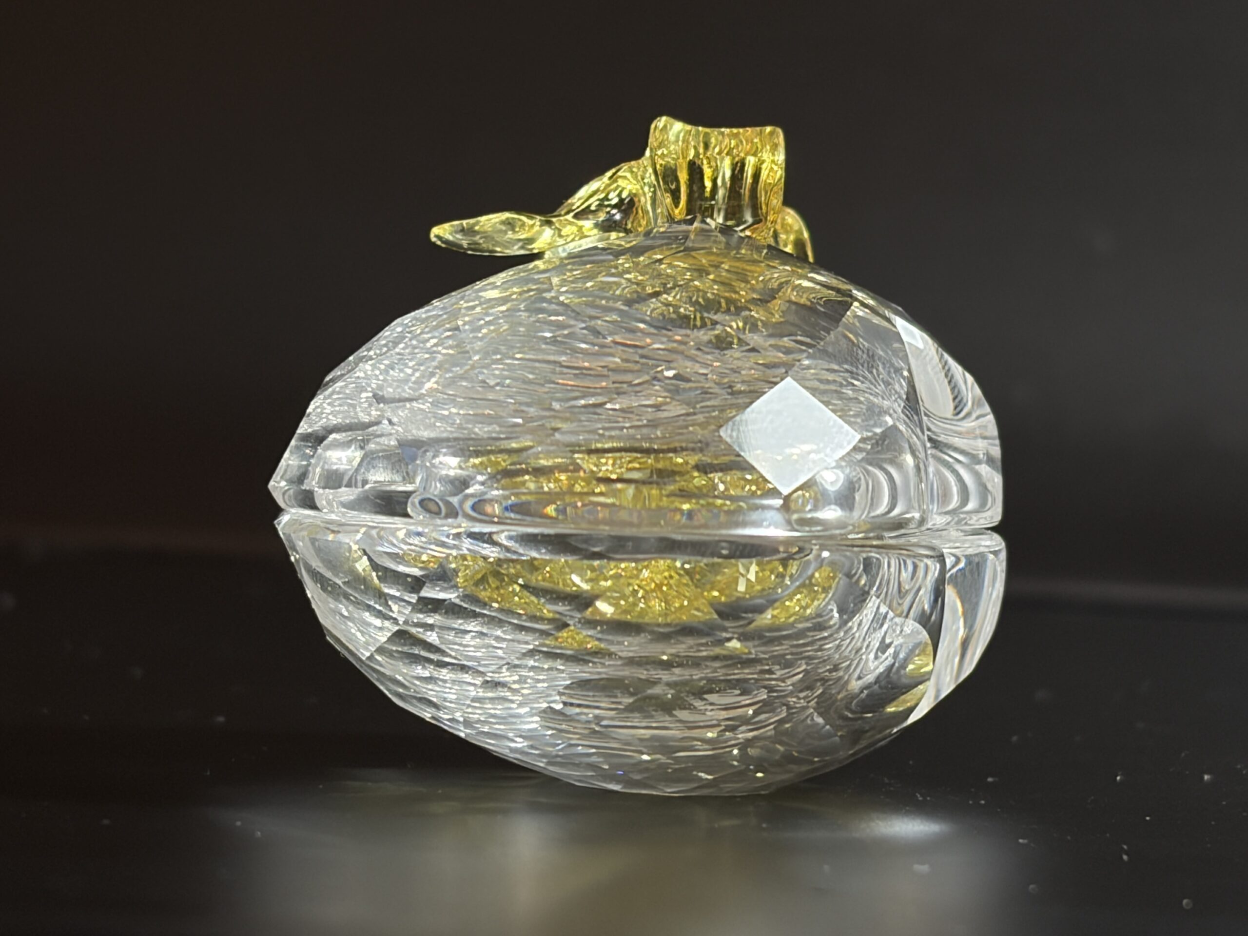 Prachtig Swarovski Kristallen Hart – Vol met Fonkelende Gele Hartjes! - Afbeelding 6