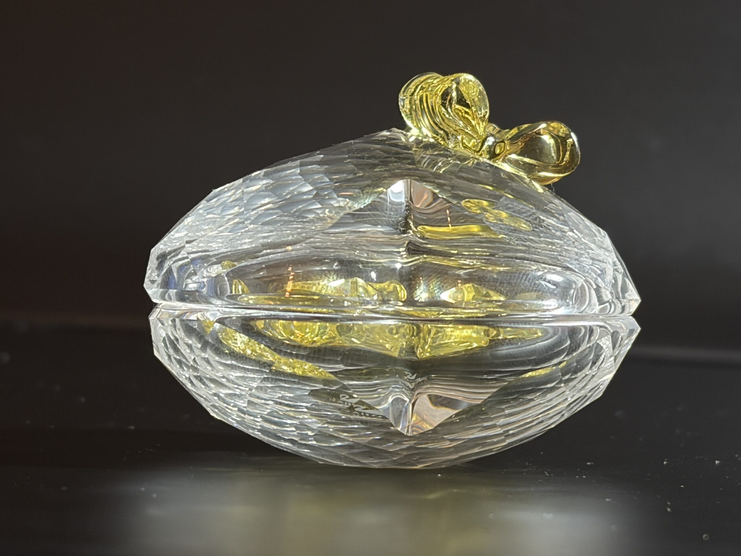 Prachtig Swarovski Kristallen Hart – Vol met Fonkelende Gele Hartjes! - Afbeelding 5