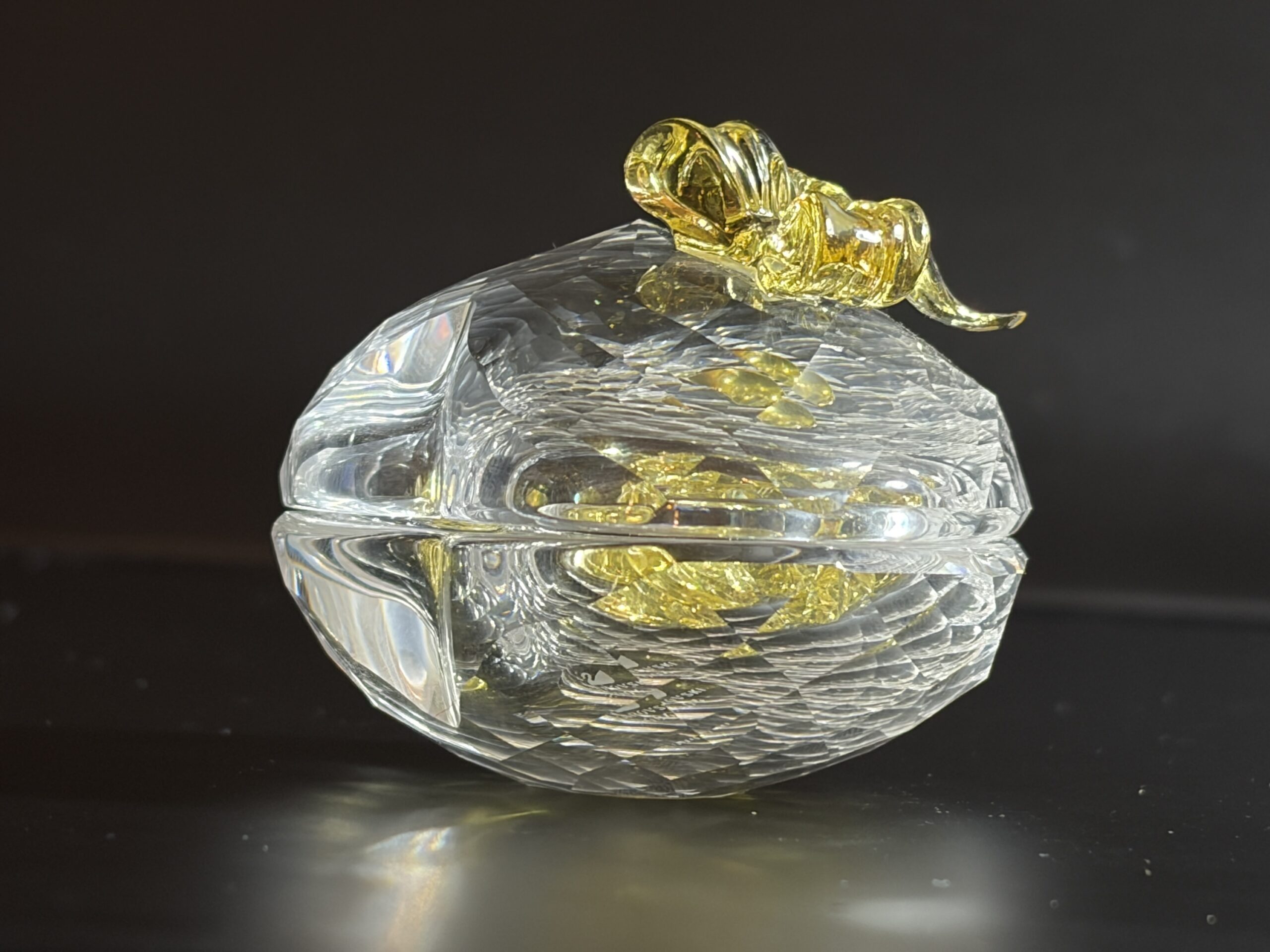 Prachtig Swarovski Kristallen Hart – Vol met Fonkelende Gele Hartjes! - Afbeelding 4