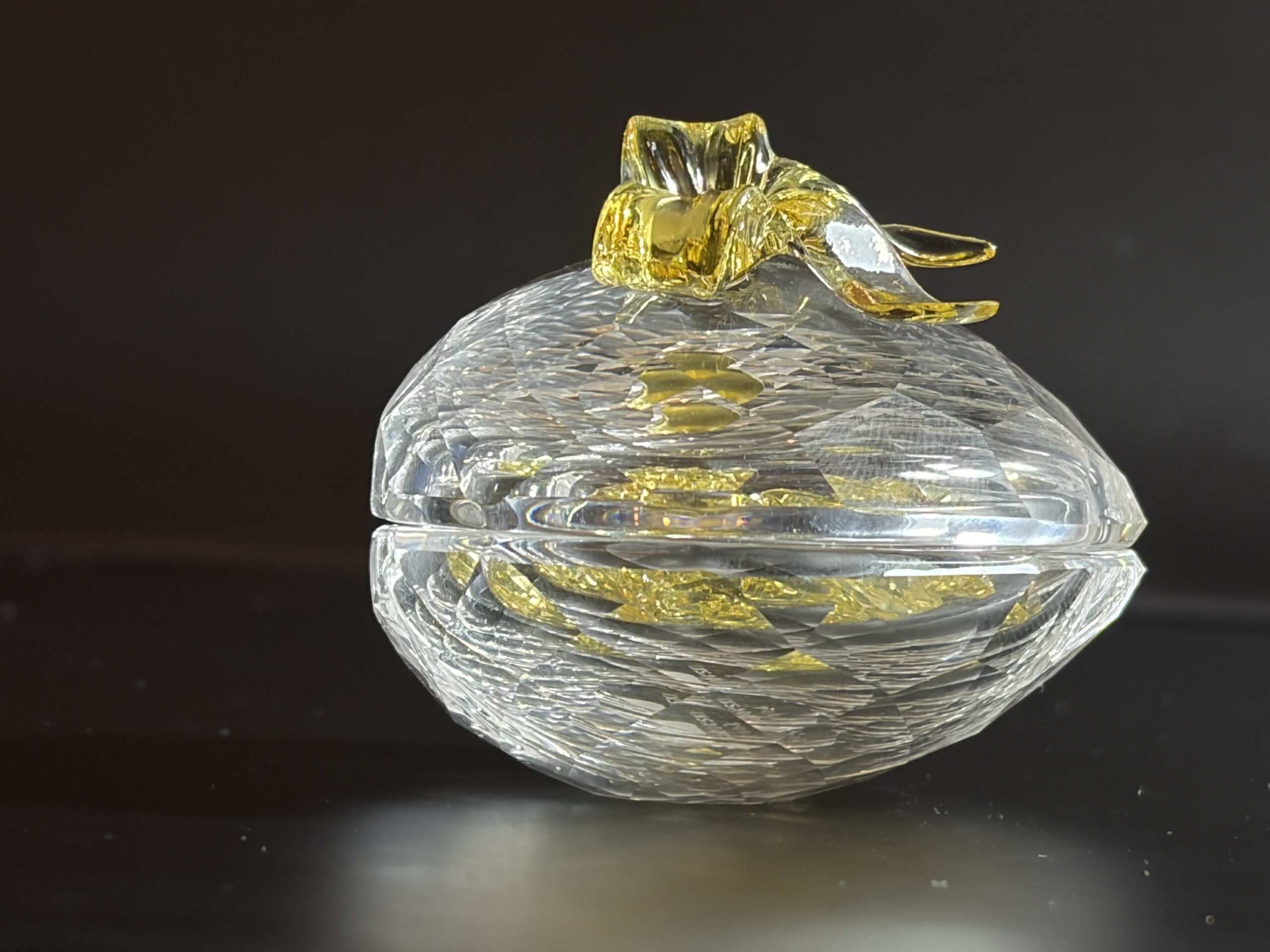 Prachtig Swarovski Kristallen Hart – Vol met Fonkelende Gele Hartjes! - Afbeelding 2